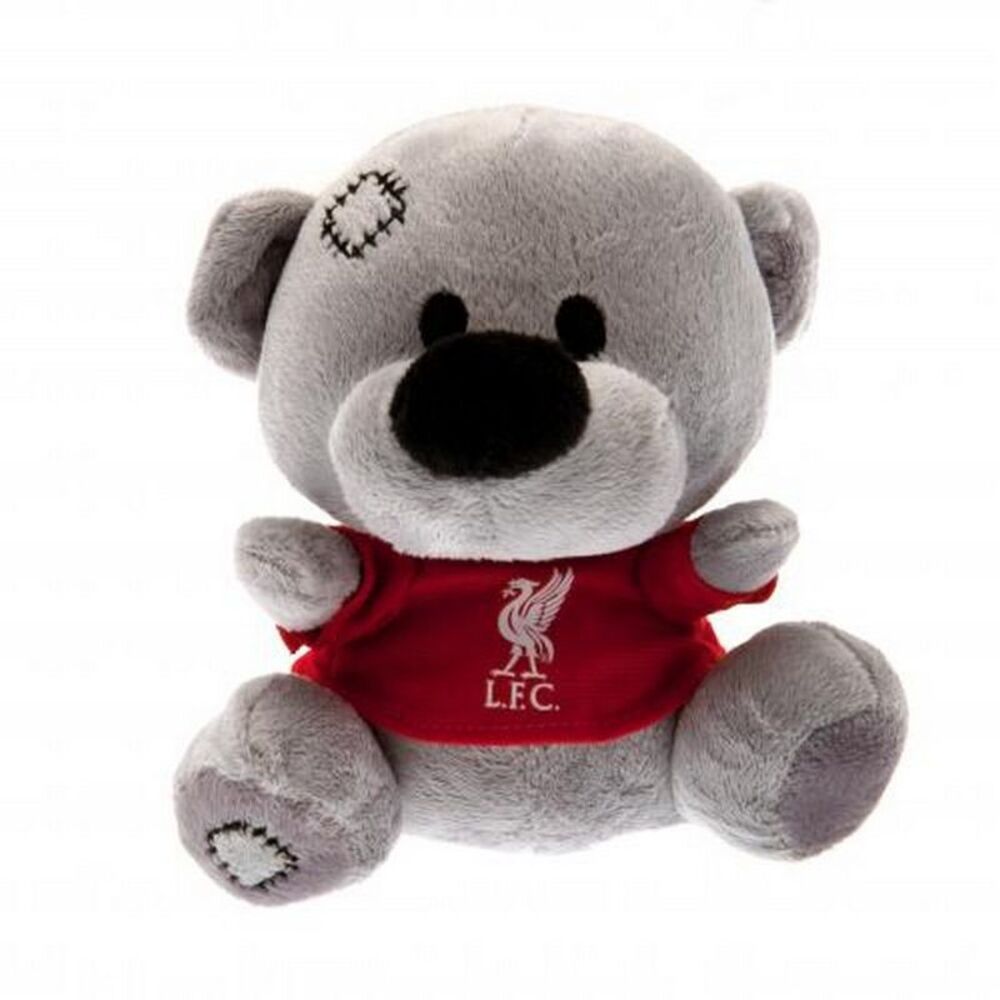 Liverpool FC Timmy Bear Plush Toy / Gray/Red